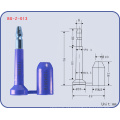 vedação de parafuso para contêiner BG-Z-013 vedação de contêiner